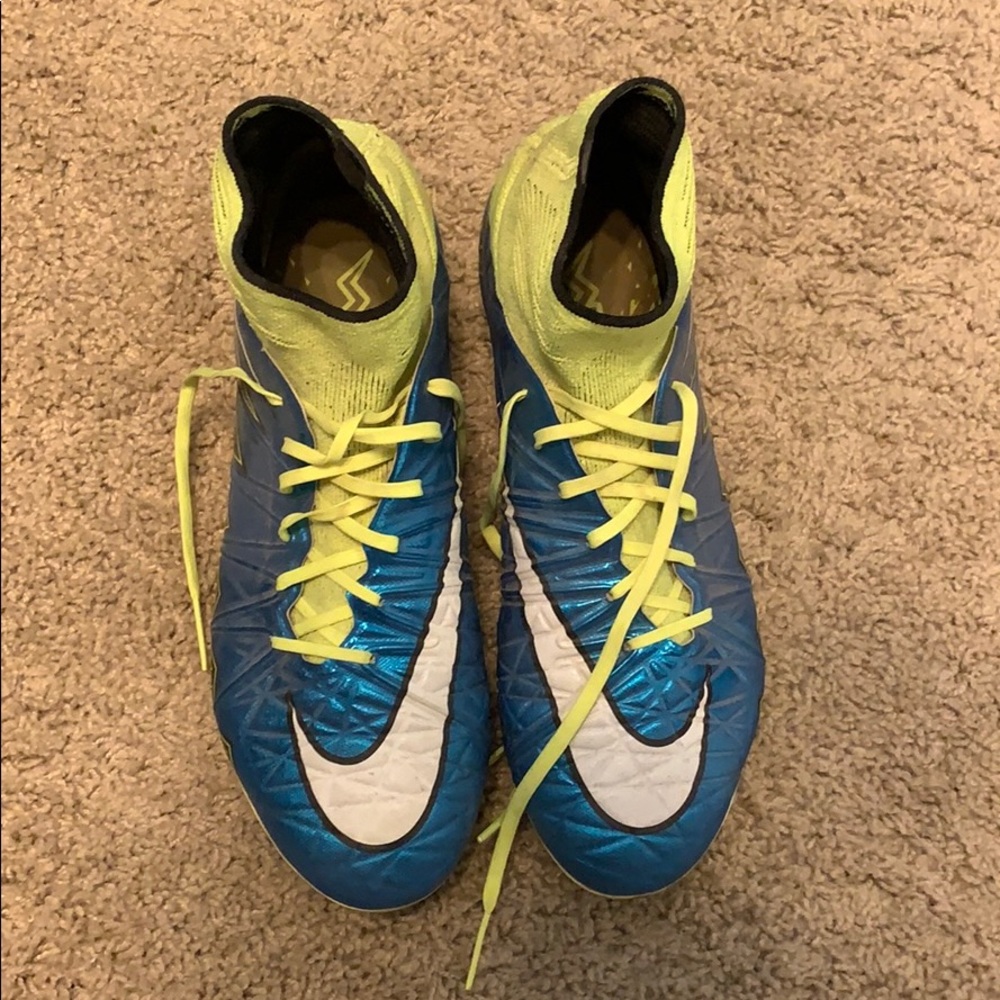 Nike Hypervenom soccer cleats with ankle sock